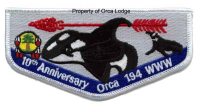 Orca 10th anniversary patch