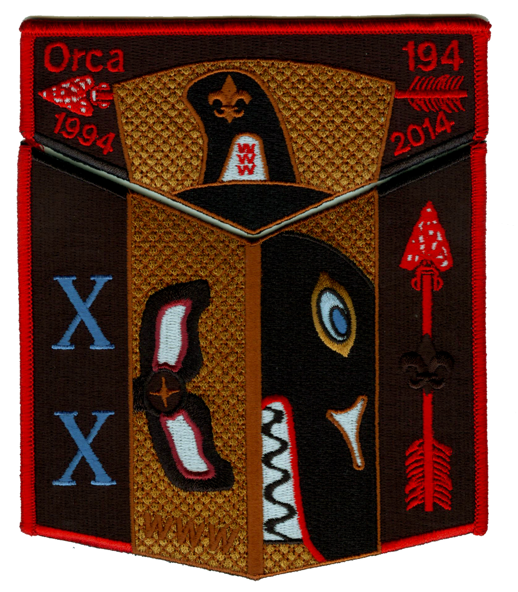 Orca 20th anniversary patch
